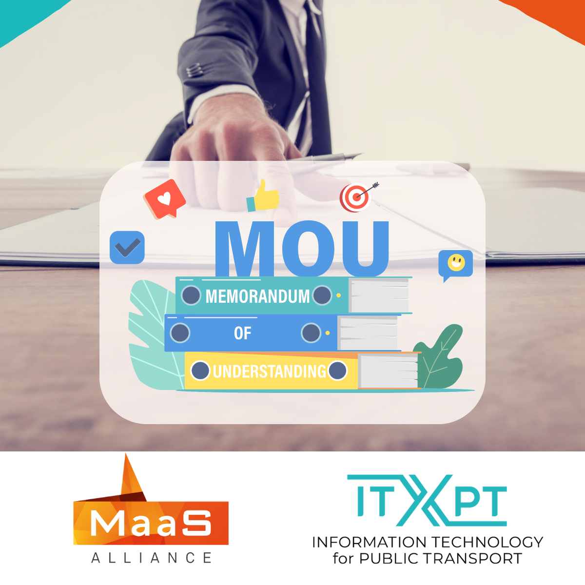 Read more about the article MoU: ITxPT – MaaS Alliance